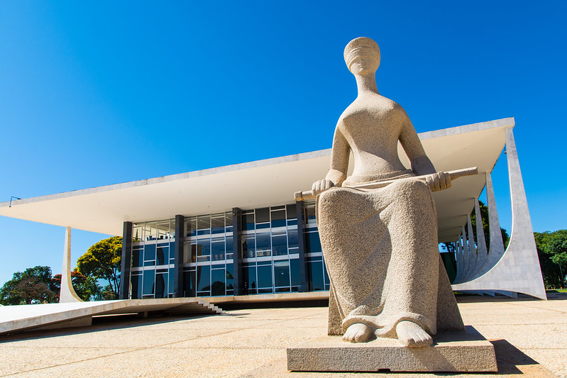 Fechada do Supremo Tribunal Federal, em Brasília